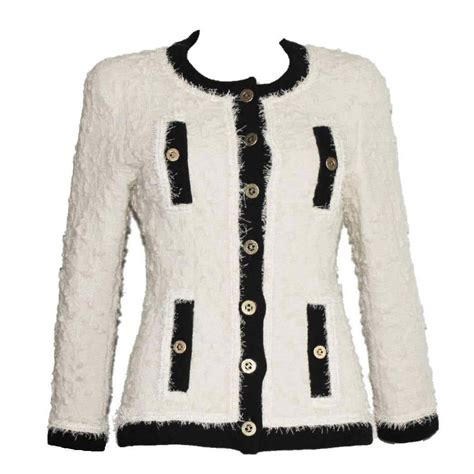 chanel bouclé|vintage Chanel boucle jacket.